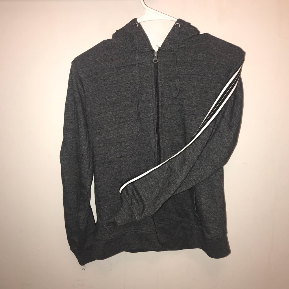 Daisy Fuentes Varsity Striped Jacket